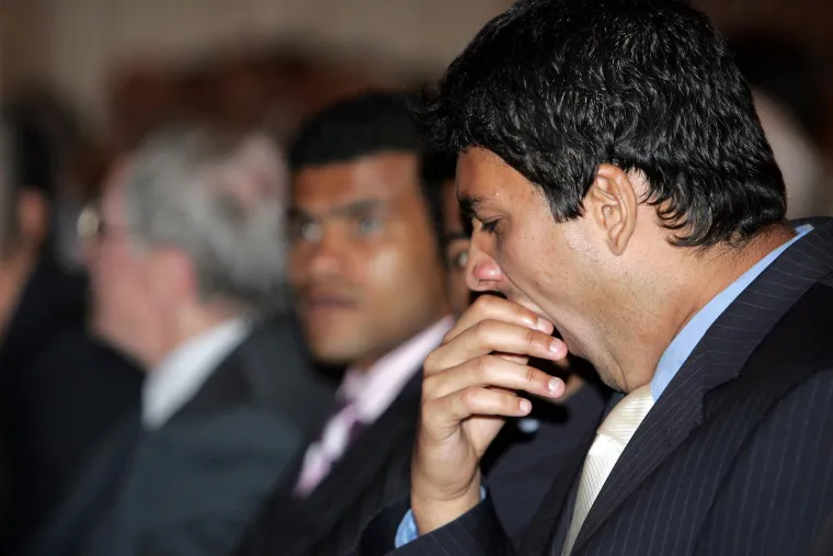 I Andersonu se prizijevalo.