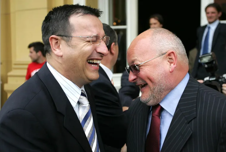 Grgić i Mate&scaron;a bili su dobro raspoloženi.