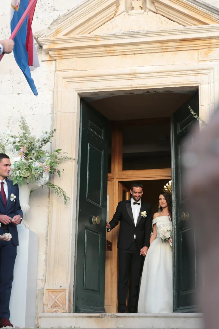 Glamurozno slavlje u Dubrovniku: Evo kako je izgledalo vjenčanje Marin Čilića i supruge Kristine