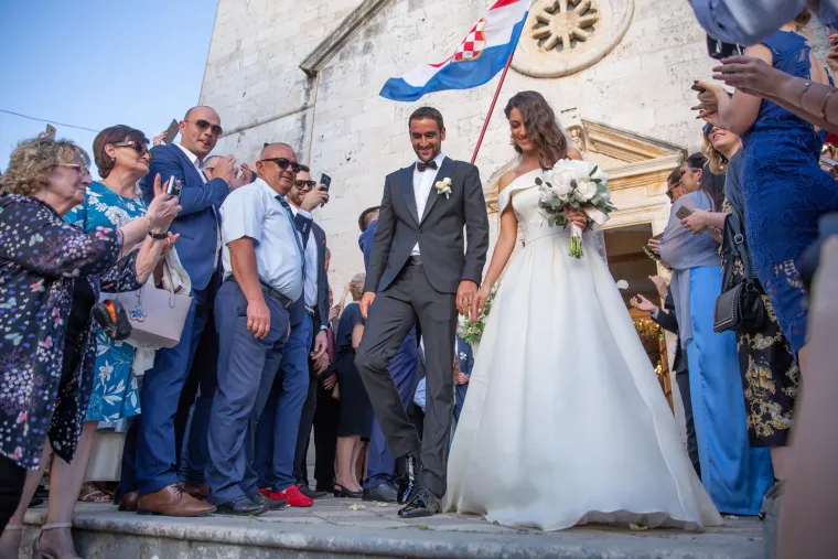 Glamurozno slavlje u Dubrovniku: Evo kako je izgledalo vjenčanje Marin Čilića i supruge Kristine