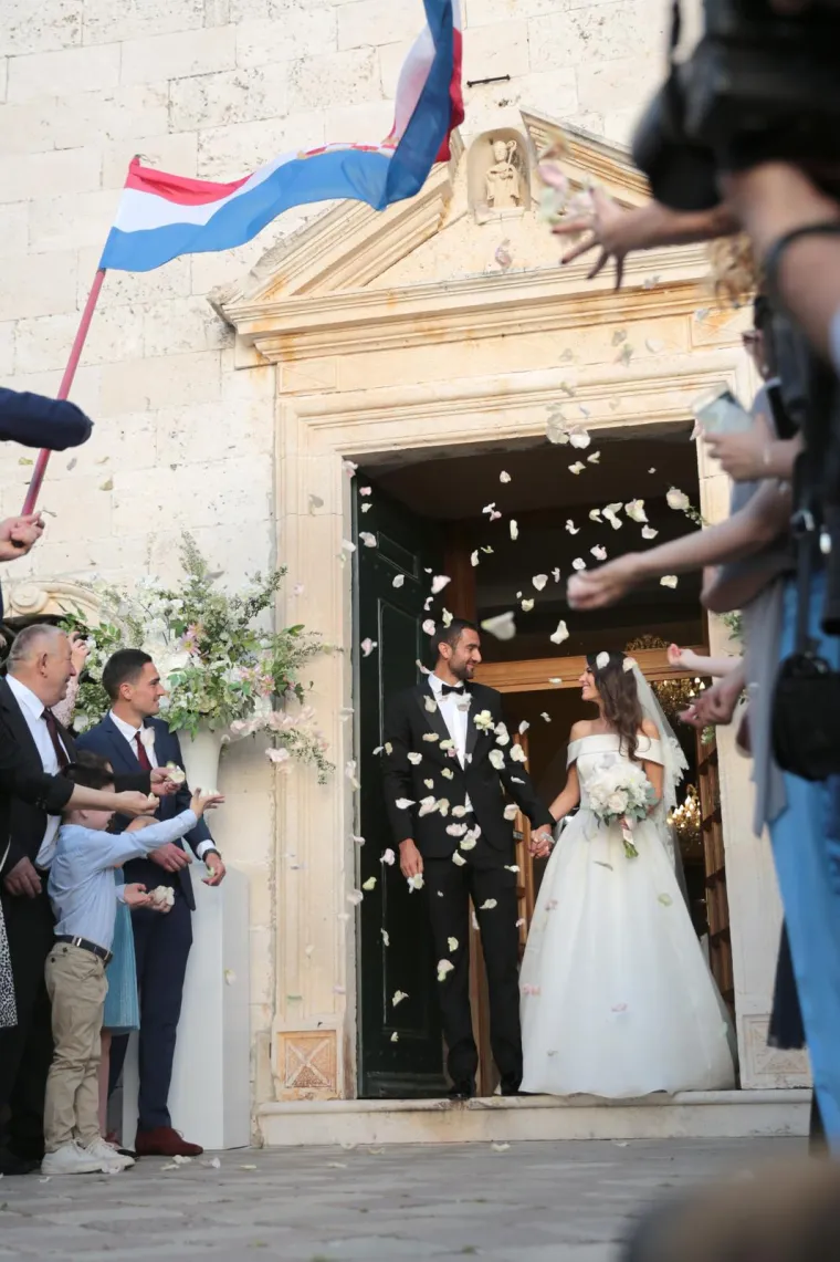 Glamurozno slavlje u Dubrovniku: Evo kako je izgledalo vjenčanje Marin Čilića i supruge Kristine