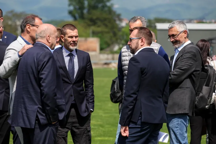 Zvonimir Boban je svakako bio jedan od najtraženijih osoba na polaganju kamena temeljca.
