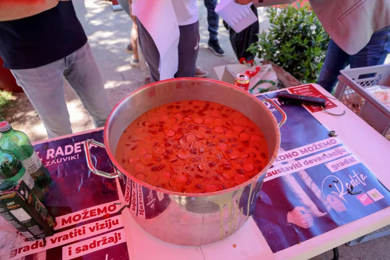 Ro&scaron;tilj i grah po cijeloj Hrvatskoj! Od Čakovca preko Osijeka do Vodica: Dimi se i ori od pjesme