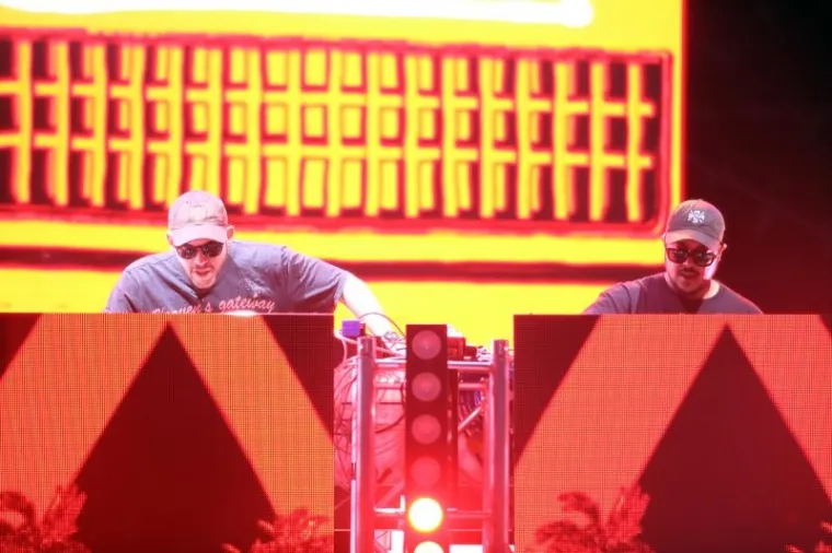 Druga vecer Ultra Europe festivala. DJ duo GTA