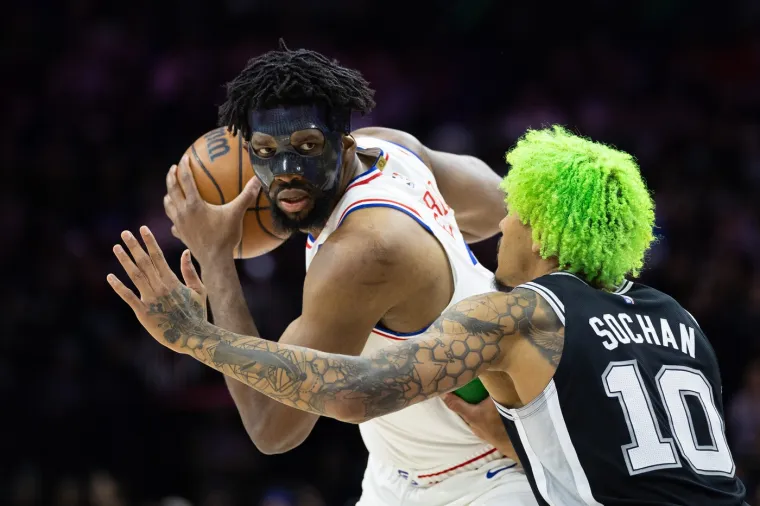 NBA: San Antonio Spurs vs Philadelphia 76ers