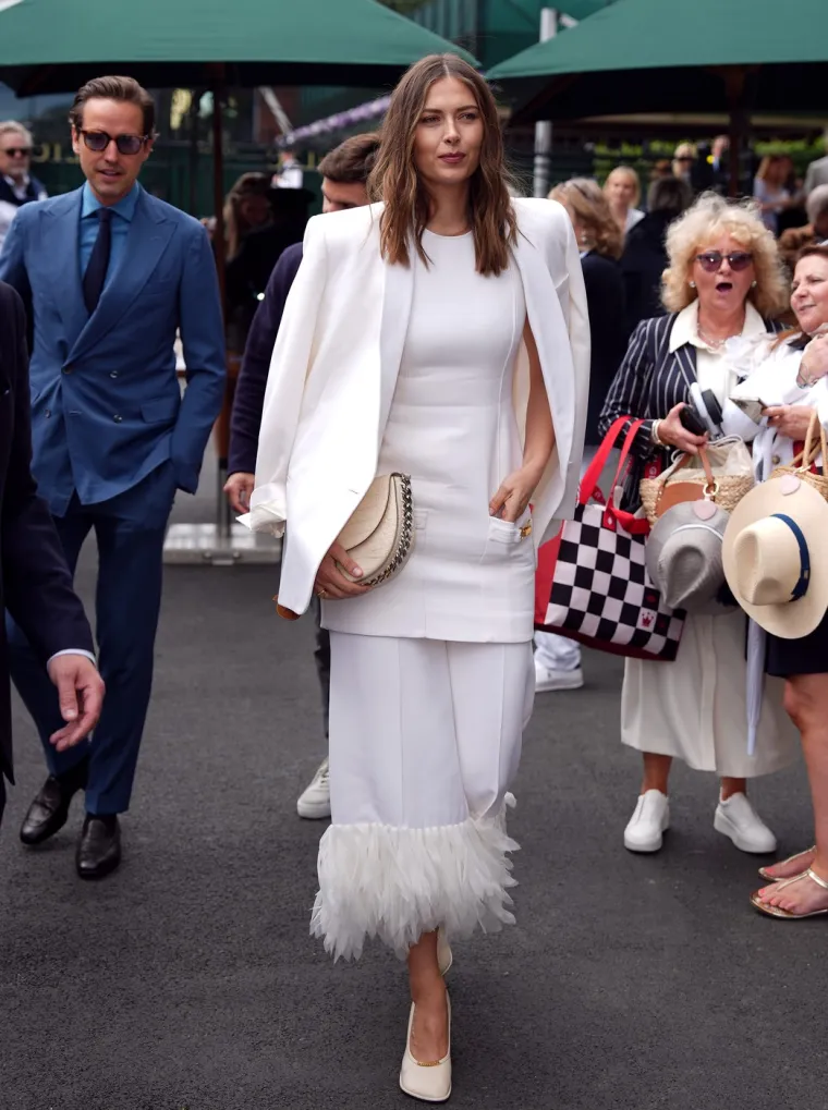 Šarapova se pojavila na Wimbledonu: Oduševila izgledom i stilom