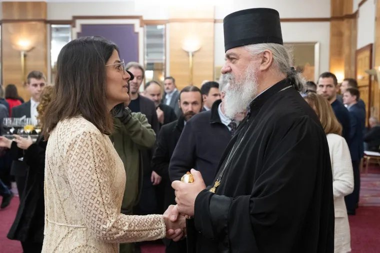 Plenković na Božićnom prijemu SNV-a: Pogledajte tko se još pojavio uz Pupovca