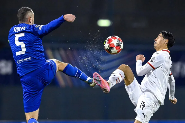 Dinamo je poveo u 19. minuti golom Martina Baturine koji je iskoristio veliku pogrešku suparničkog stopera Mattea Gabbije.