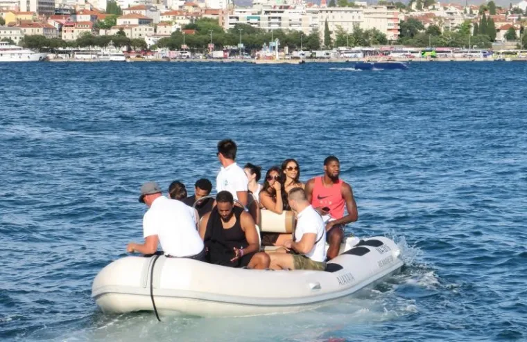 NBA Košarkaš Paul George odmara na Jadranu s partnericom Danijelom Rajić i prijateljima