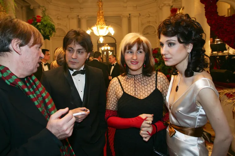 Braco Dimitrijević, Vlado Kalember, Snježana i Ana Rucner