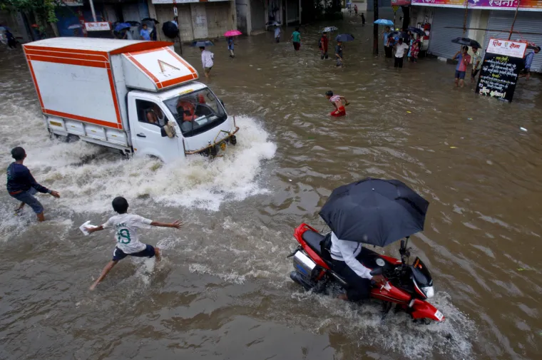 Monsunske kiše u Mumbaiju