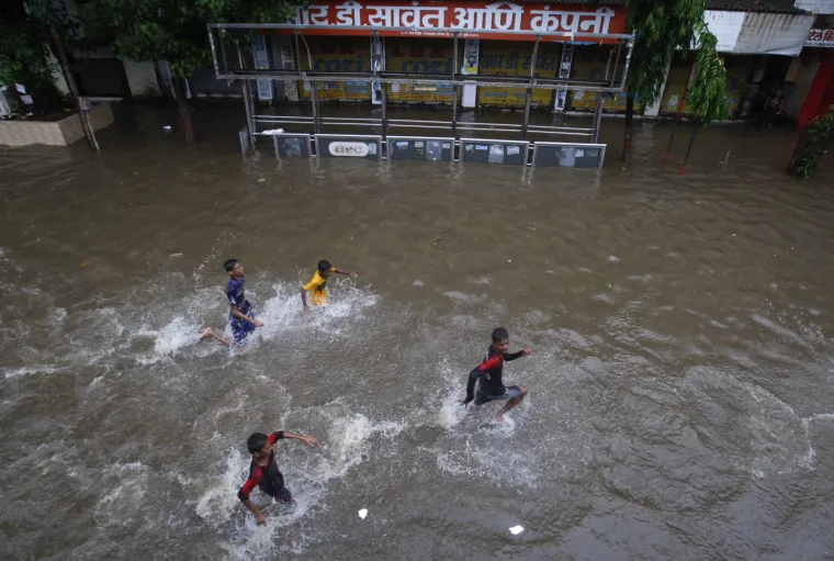 Monsunske kiše u Mumbaiju