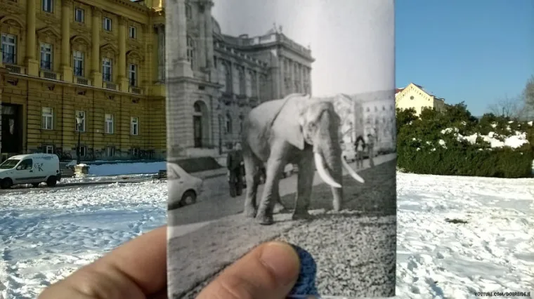 Kreativni Zagrepčanin kroz fotografiju otputovao u prošlost!