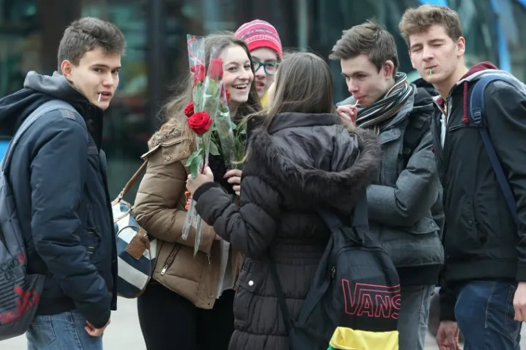 Brojni Hrvati obilježili Valentinovo