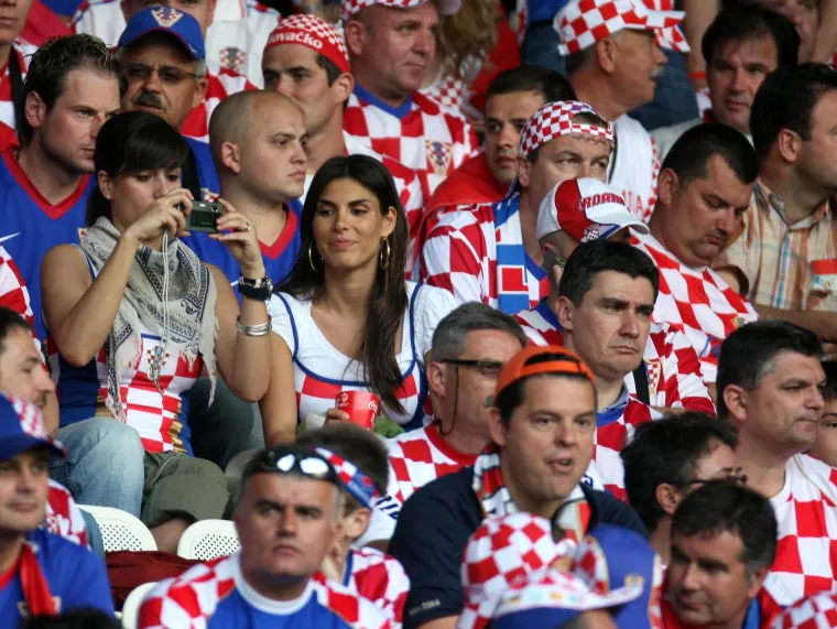 Milanović na tekmi Hrvatska - Austrija Euro 2008