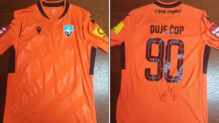 Potpisani dres Duje Čopa iz Šibenika