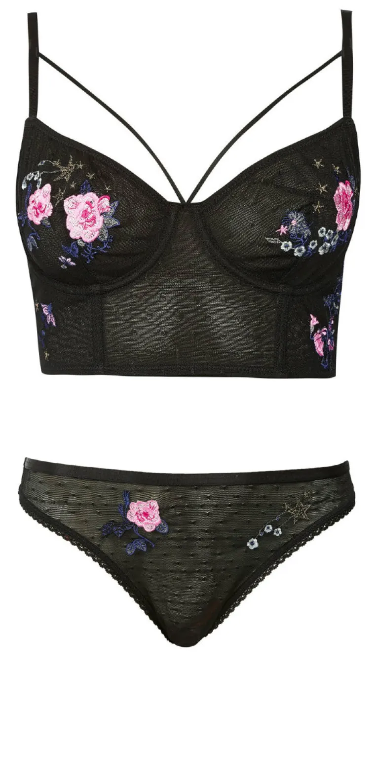 Topshop, bralette - 165,23 kune, gaćice - 49,57 kuna