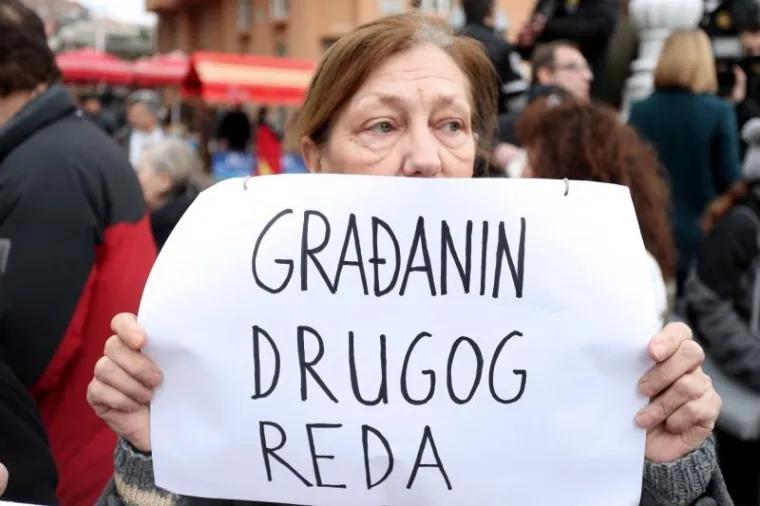 Branitelji organizirali skup podrške kao odgovor na prosvjed Occupy Croatie