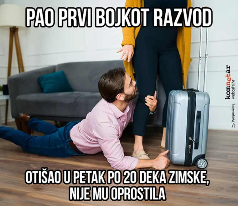 Fotografije zbog kojih ste se smijali. Od Dabre kojem je pao imunitet do Šćurica koji tvrdi da je nevin