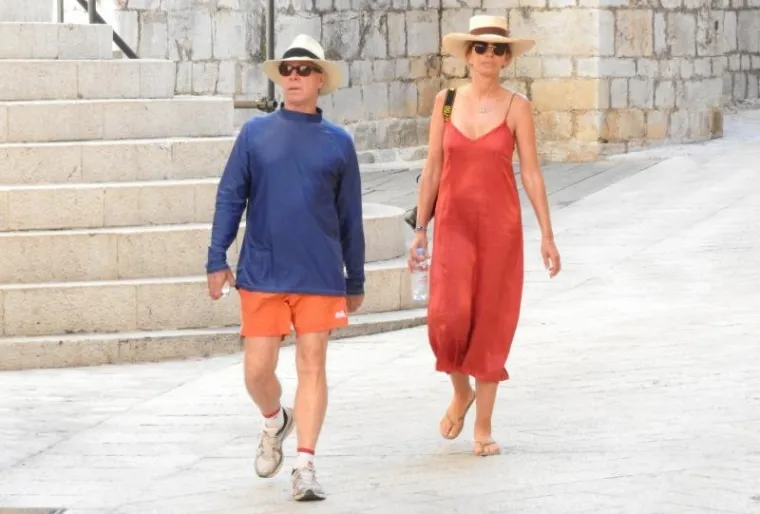 VLASNIK POZNATOG BRENDA TOMMY HILFIGER POSJETIO DUBROVNIK: Sa suprugom obišao grad i uživao u njegovim ljepotama