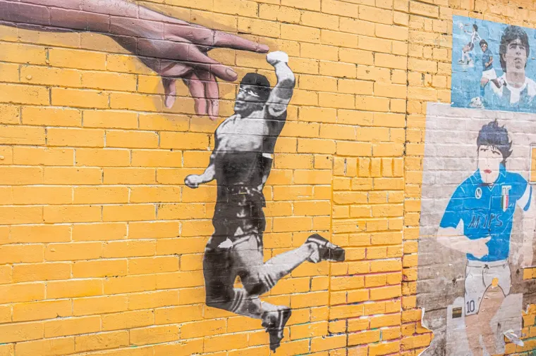 Kakva posveta najvećem: Pogledajte gigantski mural Diega Maradone koji su mu napravili Argentinci