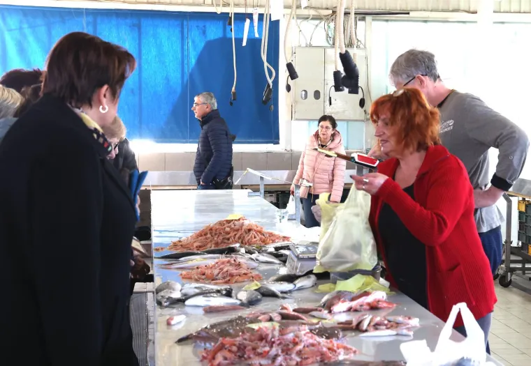 Živahno na šibenskoj tržnici: Pogledajte po kojim se cijenama prodaju orade, škarpine, brancini