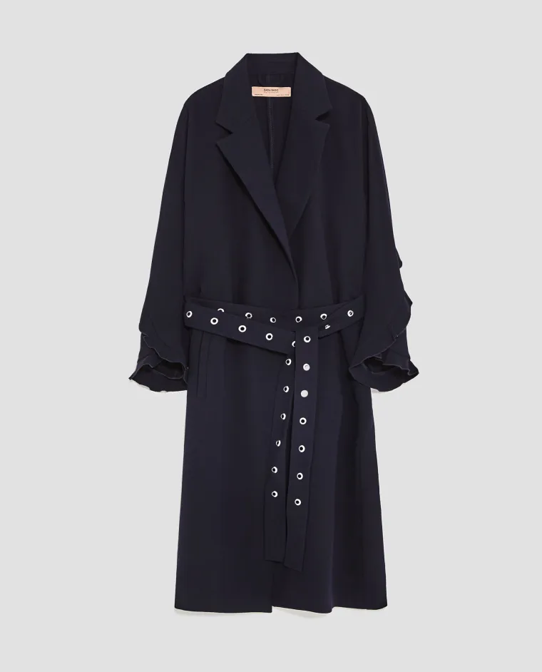 Trench baloner s volanima na rukavima, Zara, 399,90 kuna