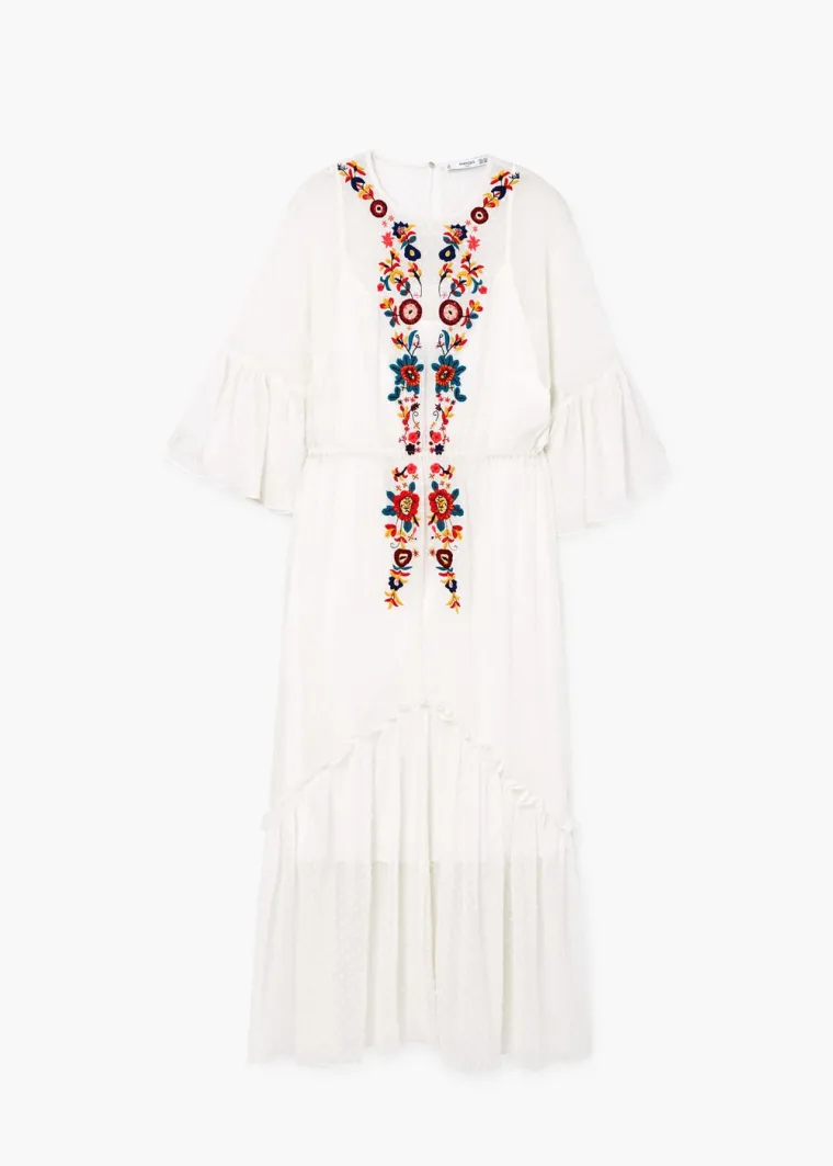 Bijela midi haljina, Mango, 599,90 kuna