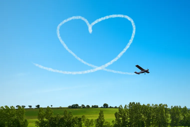 7. Skywriting - To je proces u kojem se dim zrakoplova koristi za oblikovanje natpisa na nebu. Prema Hartzell Propelleru, pojavio se još 1915. godine kako bi zabavio ljude. Ali, Verneova kratka priča &quot;In the Year 2889&quot; govori o &quot;ogromnim reklamama koje se reflektiraju iz oblaka&quot; gotovo 26 godina prije nego što je skywriting debitirao.