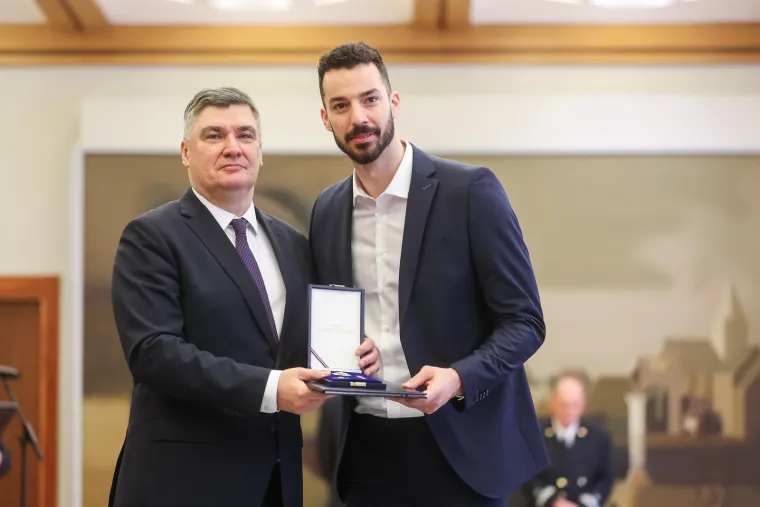 Milanović odlikovao rukometaše: Dagur je bio presretan, a ovo je iznenadilo predsjednika