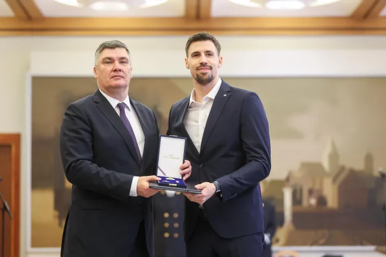 Milanović odlikovao rukometaše: Dagur je bio presretan, a ovo je iznenadilo predsjednika