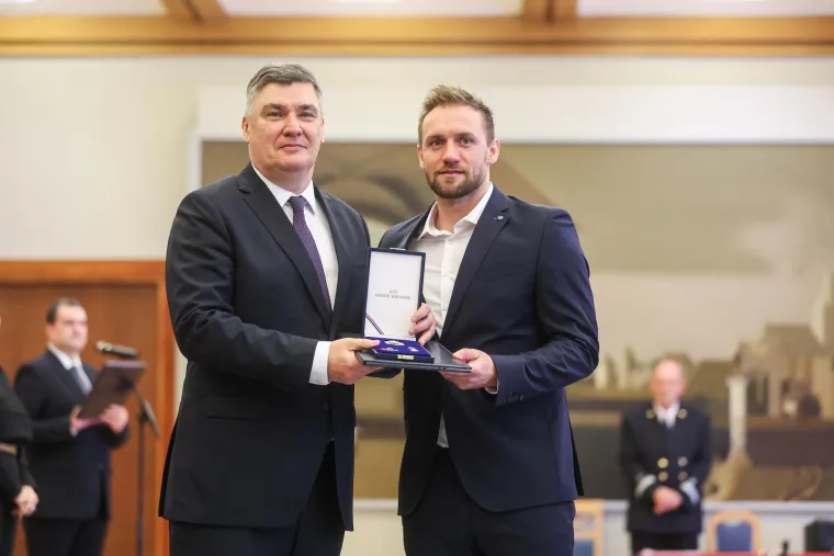 Milanović odlikovao rukometaše: Dagur je bio presretan, a ovo je iznenadilo predsjednika