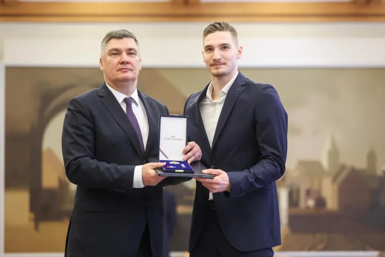 Milanović odlikovao rukometaše: Dagur je bio presretan, a ovo je iznenadilo predsjednika