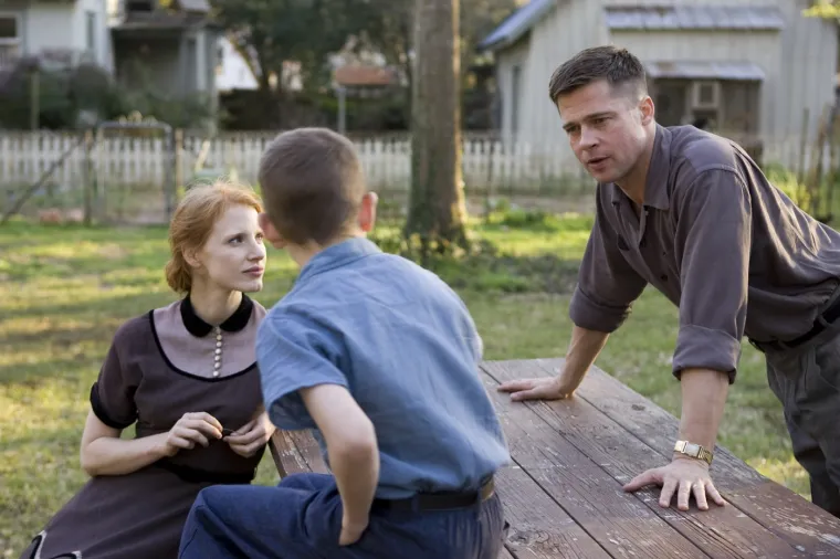 Jessica Chastain i Brad Pitt 2008. godine u filmu &quot;The Tree of Life&quot;