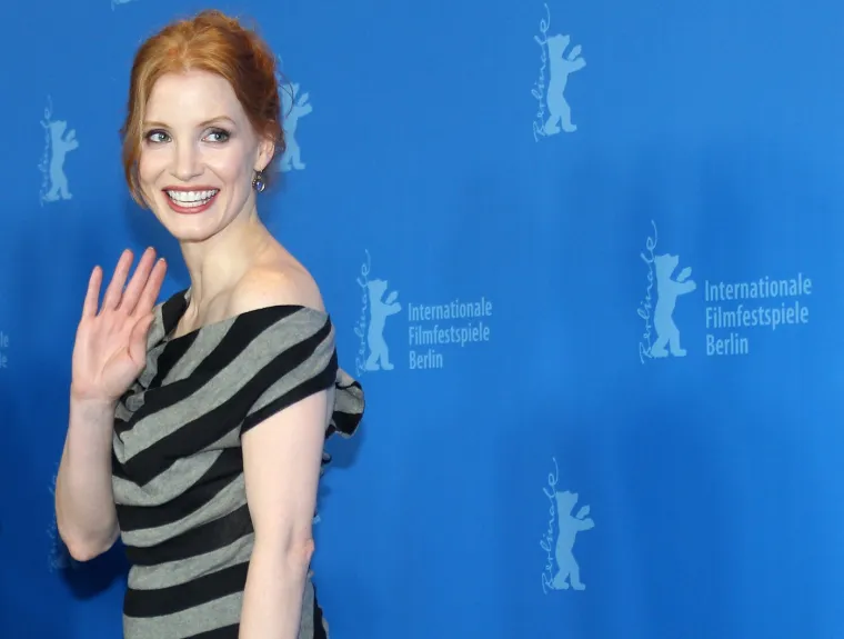 Jessica Chastain 2011. godine na crvenom tepihu Filmskog festivala u Berlinu