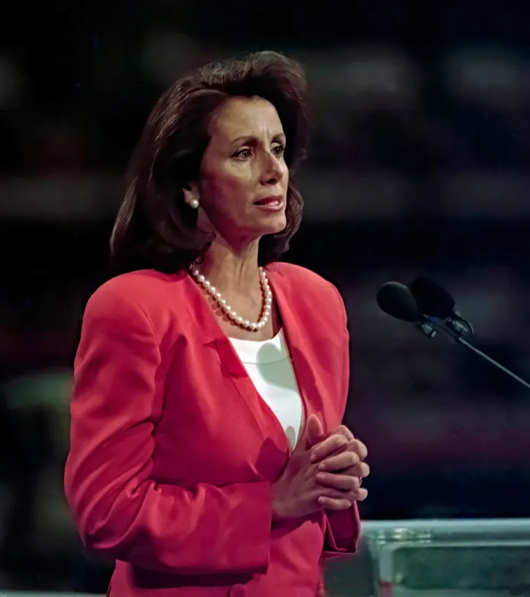 Nancy Pelosi 1992.