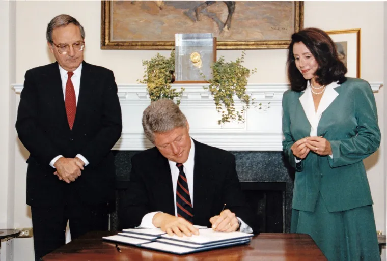Nancy Pelosi 1993.