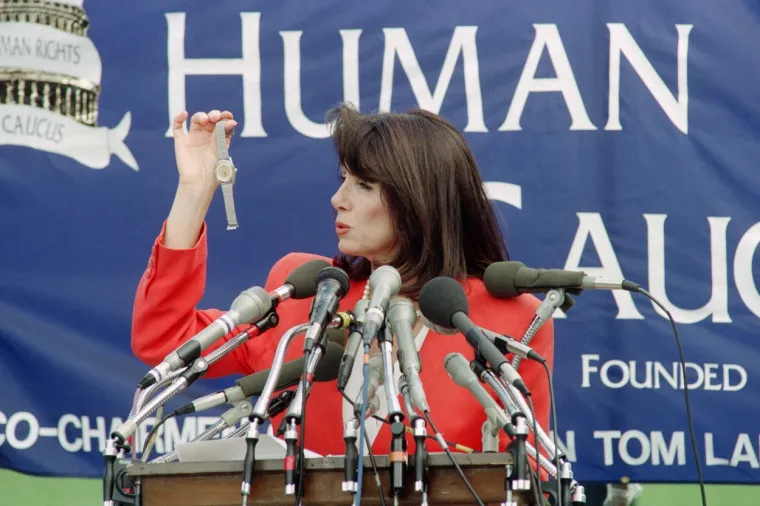 Nancy Pelosi 1991.