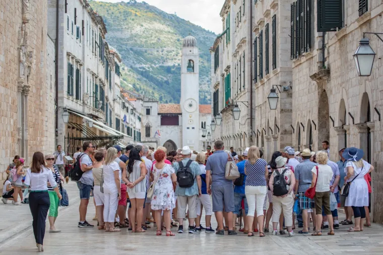 Prizori iz Dubrovnika gotovo da podsjećaju na vremena starog normalnog