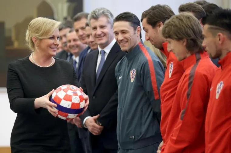Predsjednica Grabar-Kitarović primila reprezentativce