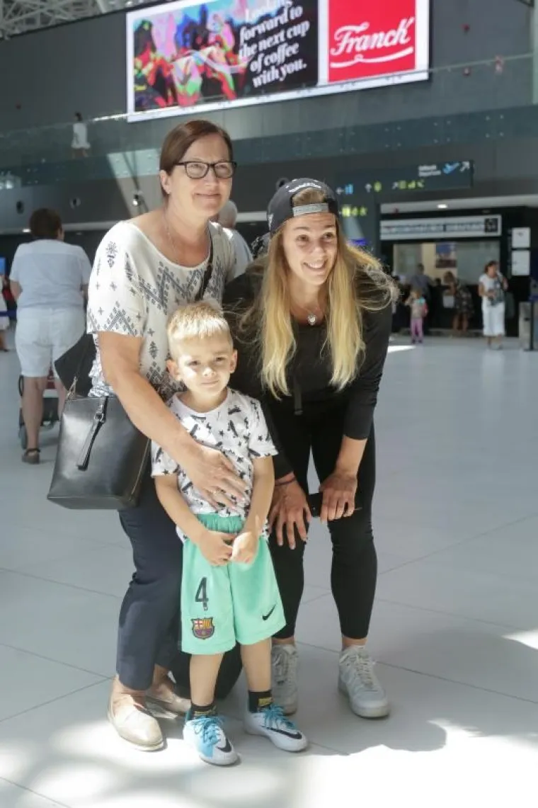 JANICA KAO DODATNI POTICAJ: Putnici na aerodromu Franje Tuđmana imali su priliku vidjeti - njih