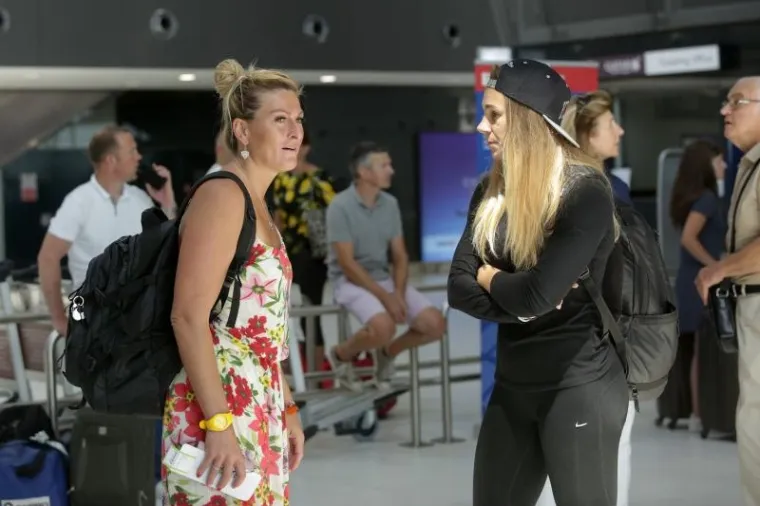 JANICA KAO DODATNI POTICAJ: Putnici na aerodromu Franje Tuđmana imali su priliku vidjeti - njih