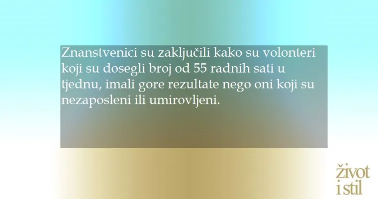 Stariji ste od 40 godina? Ako želite smanjiti broj radnih dana, znanost je na vašoj strani