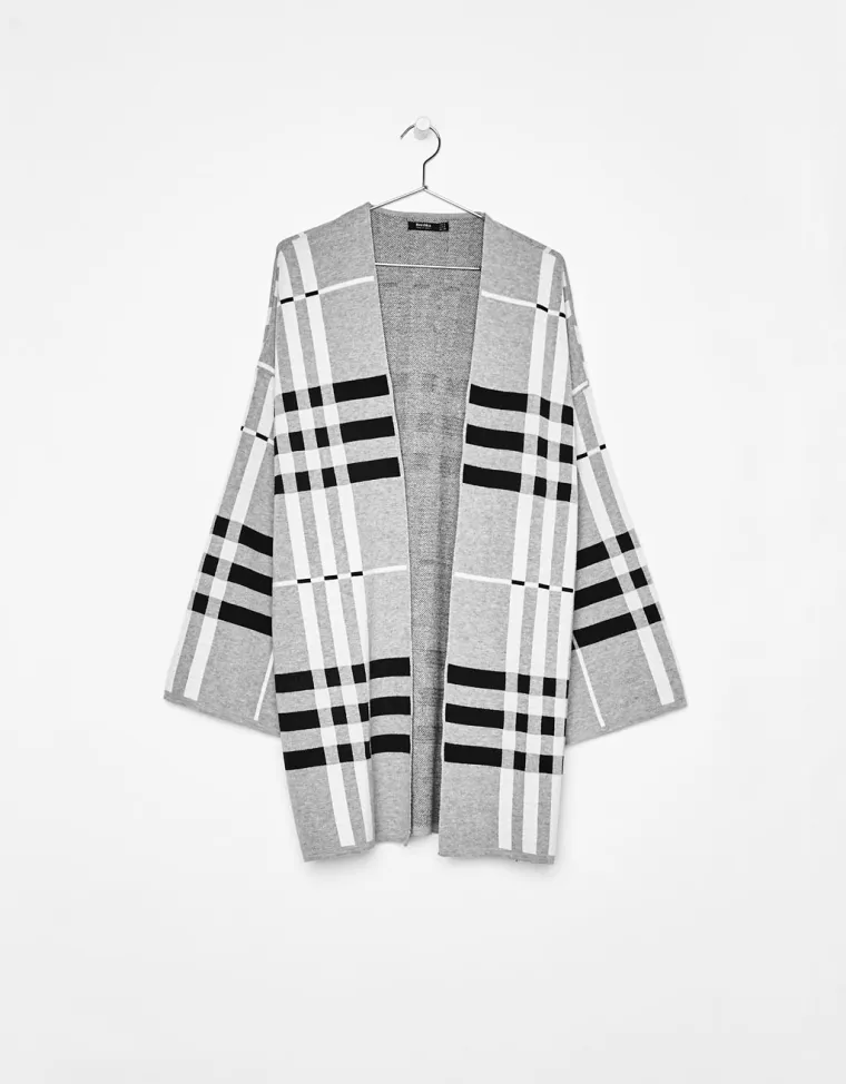 Karirana jakna, Bershka, 199,90 kuna