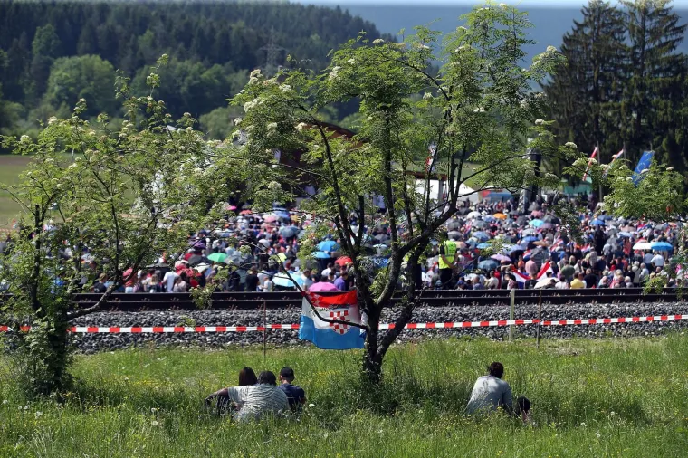POGLEDAJTE KAKO JE DANAS BILO U BLEIBURGU: Središnja komemoracija žrtvama bleiburške tragedije i hrvatskog križnog puta