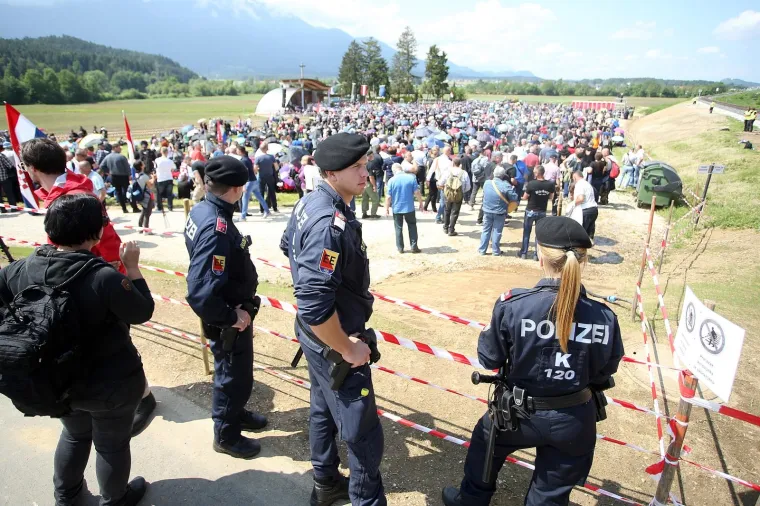 POGLEDAJTE KAKO JE DANAS BILO U BLEIBURGU: Središnja komemoracija žrtvama bleiburške tragedije i hrvatskog križnog puta