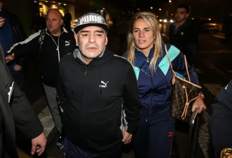 STIGLI U ZAGREB: Maradona došao na Davis Cup u pratnji djevojke