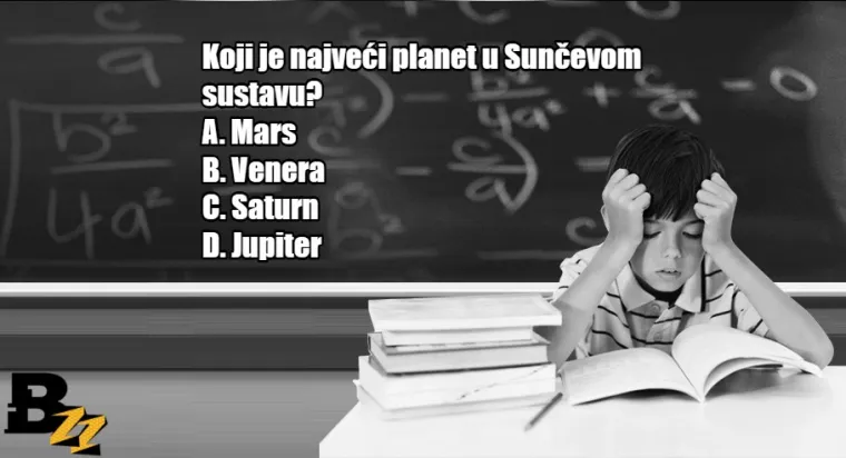 Koliko se dobro sjećate? KVIZ od 15 pitanja iz gradiva osnovne i srednje škole