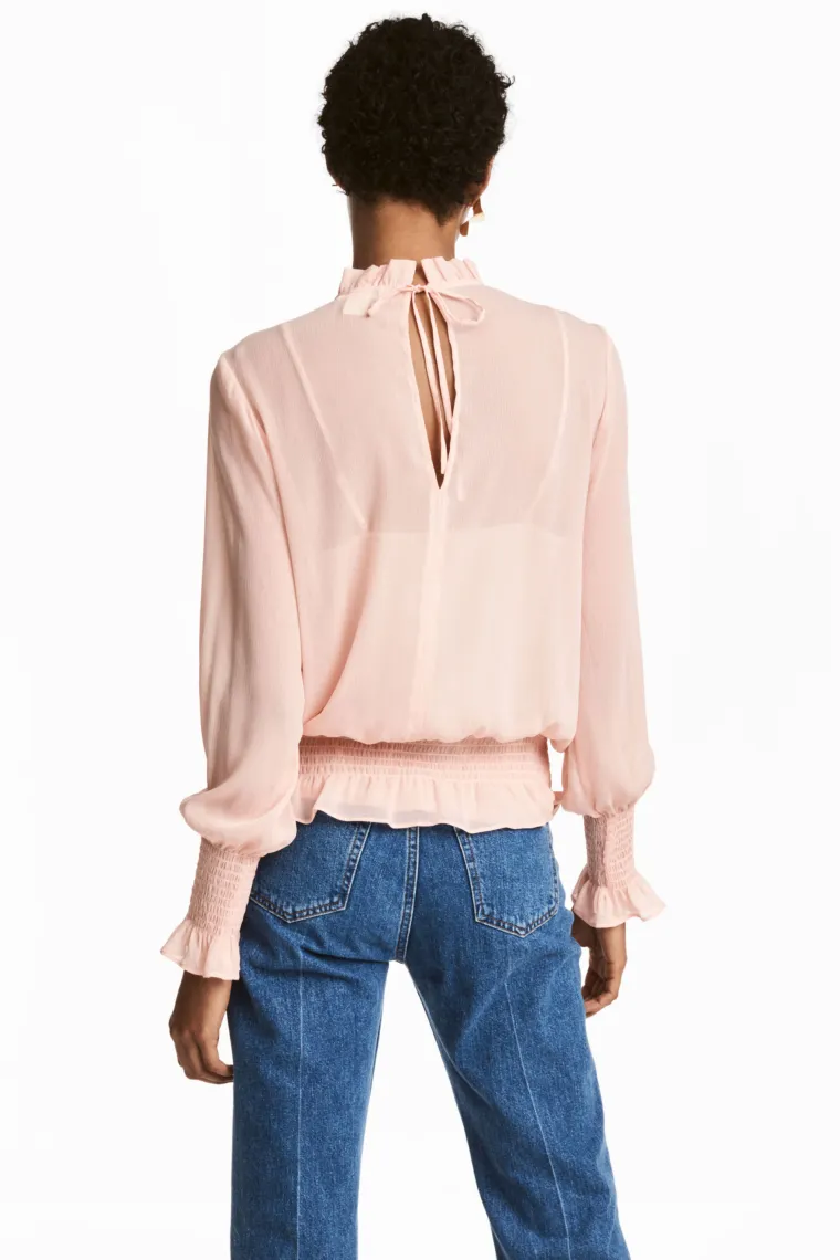 Bluza s gumom na rukavima, H&amp;M, 147,94 kune