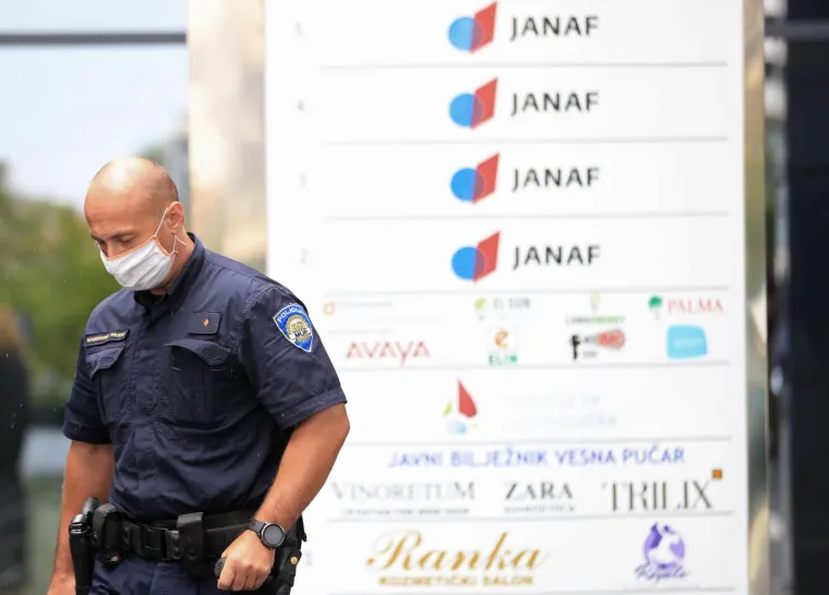 Sjedište JANAF-a na Miramarskoj cesti.